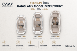 AMY Farklı Kullanım İhtiyaçlarına Özel 3 Model Sunuyor