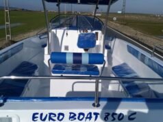 Euro Boat 850 Center Console, Geniş Güverte Kullanımıyla Yat Dergisi’nde